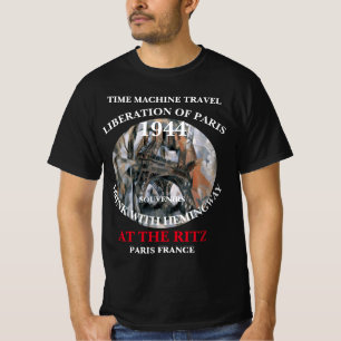 CAMISETA LIBERACIÓN DE LA MÁQUINA DEL TIEMPO DE PARÍS BEBID