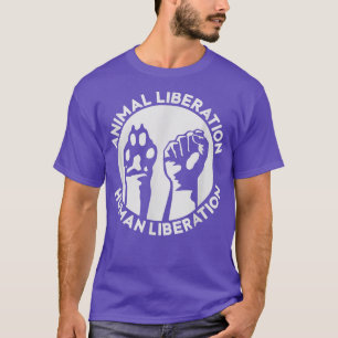 Camiseta Liberación de los derechos de los animales Vegetar
