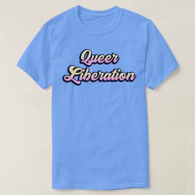 Camiseta Liberación queer (Diseño del anverso)