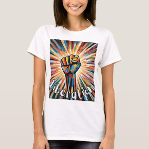 Camiseta "Liberación" – Un Símbolo Audaz de Unidad