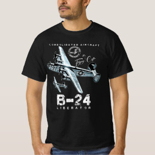 Camiseta Liberador B24 El ataúd volador del bombardero pesa