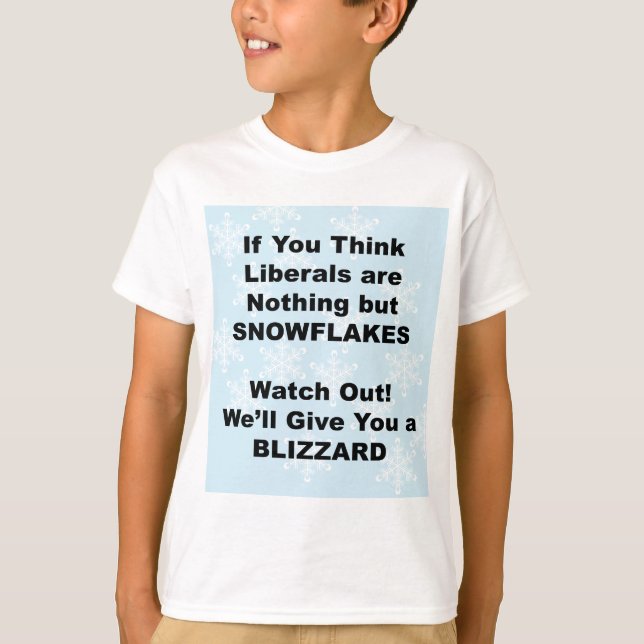 Camiseta Liberal Blizzard (Anverso)