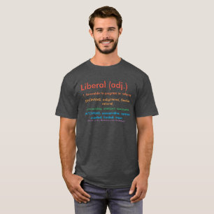 Camiseta Liberal orgulloso