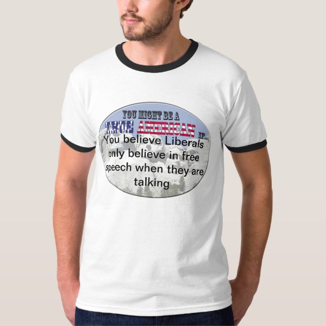 Camiseta Liberales y discurso libre (Anverso)