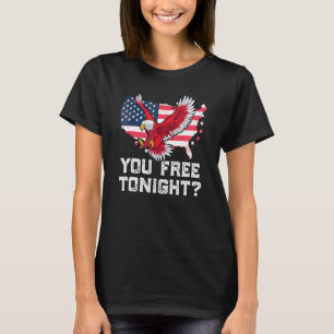 Camiseta Liberan A Esta Noche Eagle Freedom 4 De Julio Meme
