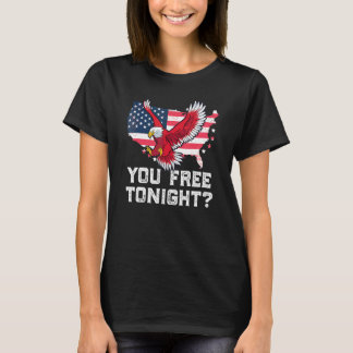 Camiseta Liberan A Esta Noche Eagle Freedom 4 De Julio Meme