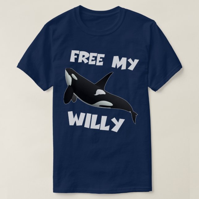 Camiseta Liberar a mi Willy (Diseño del anverso)