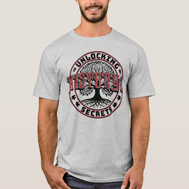 Camiseta Liberar el árbol de la genealogía secreta de la hi (Anverso)