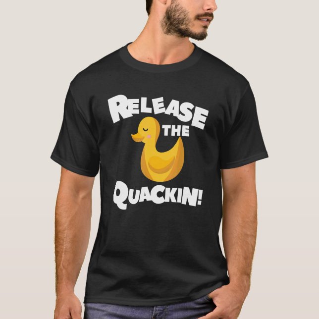Camiseta Liberar El Cuchillo Por Un Pato (Anverso)