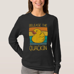 Camiseta Liberar El Gracioso Duckli De Pato De Goma De Quac