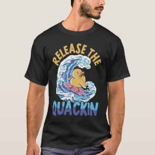 Camiseta Liberar El Pato De Ave De Ave De Aves De Aves De A