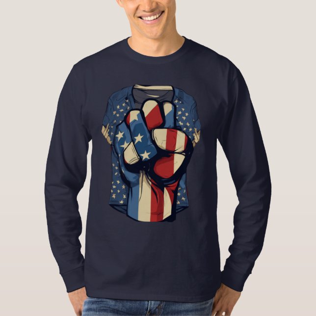 Camiseta Liberar el poder: diseño dinámico de camisetas" (Anverso)