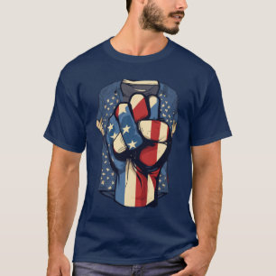Camiseta Liberar el poder: diseño dinámico de camisetas"