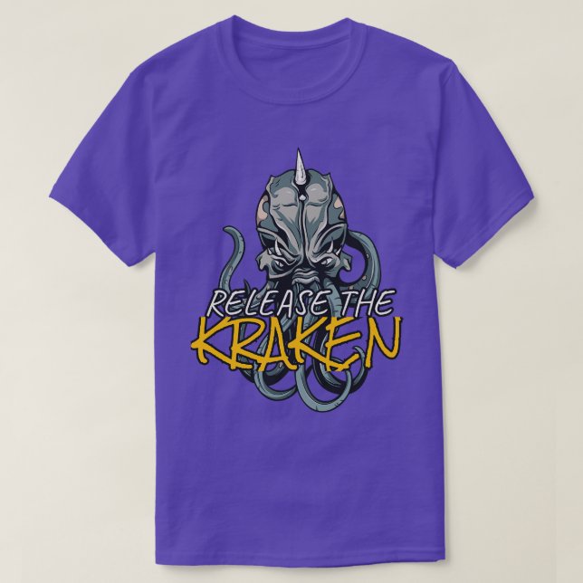 Camiseta Liberar el pulpo (Diseño del anverso)