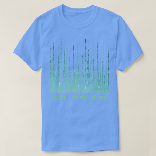 Camiseta Liberar la matriz mental (Diseño del anverso)