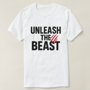 Camiseta Liberar la motivación de la fiera de la bestia