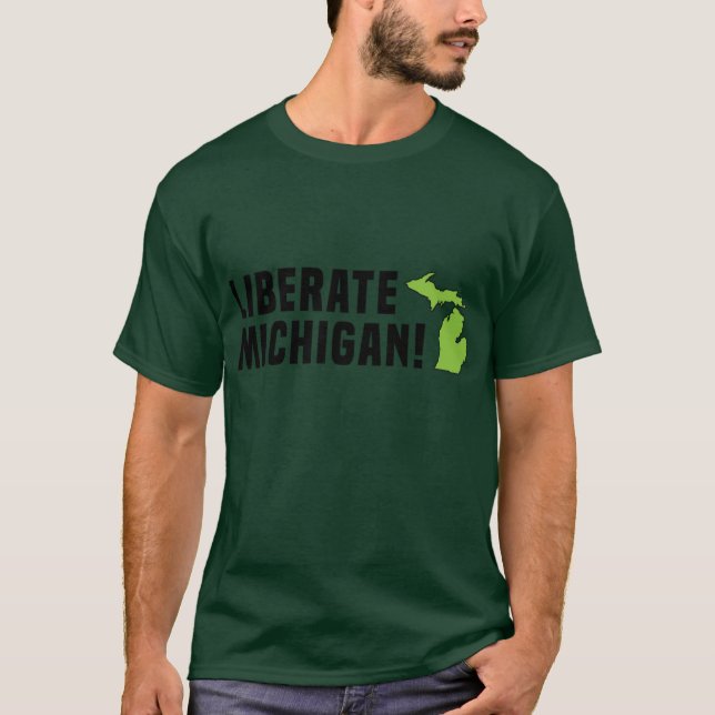 Camiseta Liberar Michigan (Anverso)