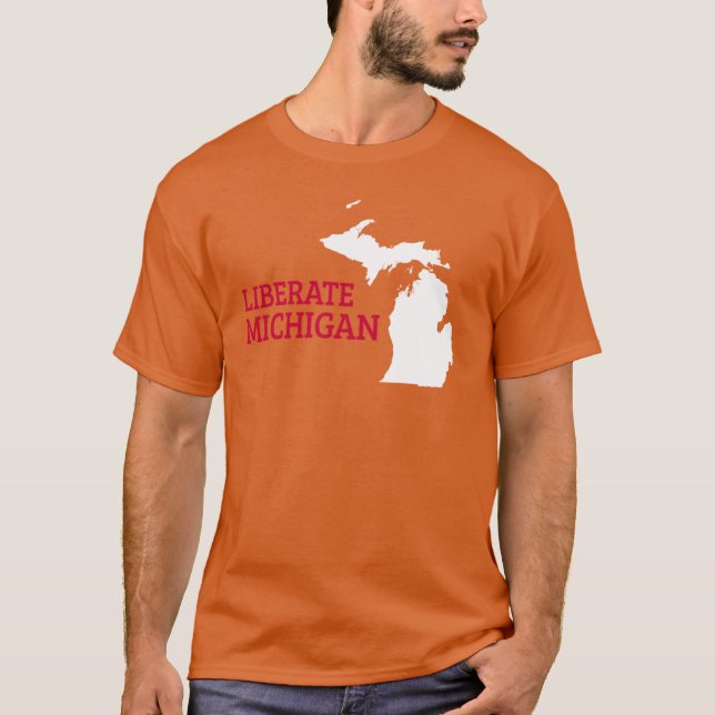 Camiseta Liberar Michigan 3 (Anverso)