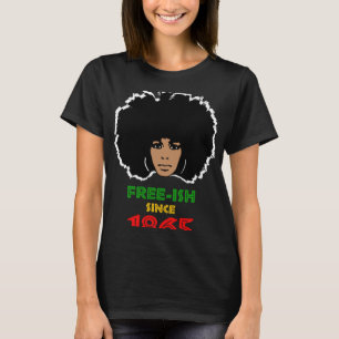 Camiseta Liberar pescado desde 1865 Afro-American Afro chic