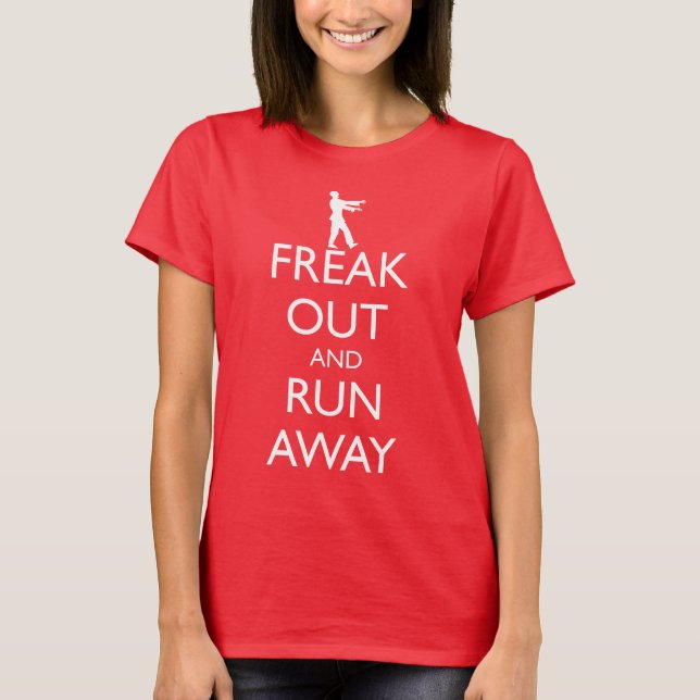 Camiseta LIBERAR Y SACAR A LOS zombies (Anverso)