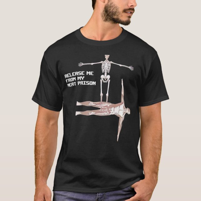 Camiseta Liberarme De Mi Prisión De Carne (Anverso)