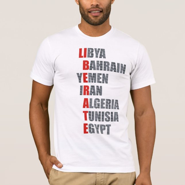 CAMISETA LIBERE (Anverso)