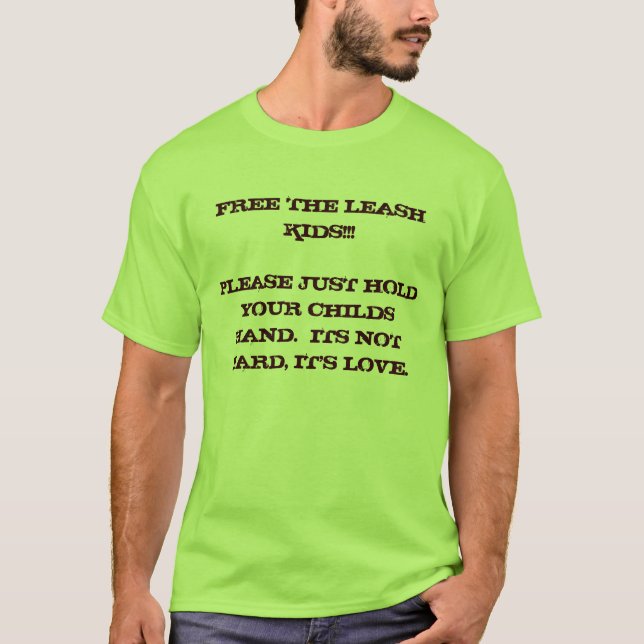 Camiseta Libere a los niños del correo (Anverso)