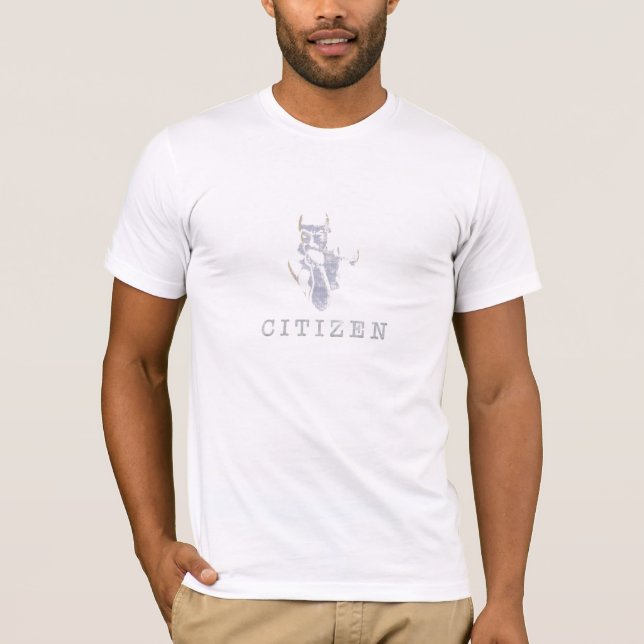 Camiseta Libere al ciudadano importado (Anverso)