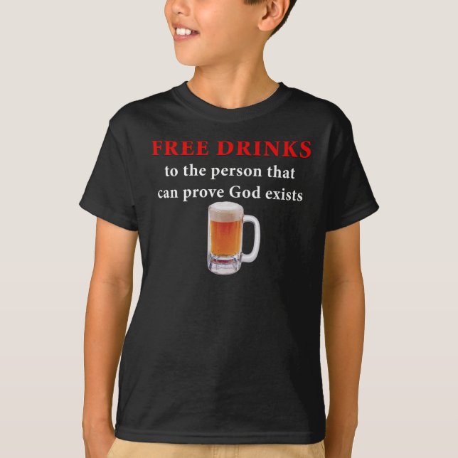 Camiseta Libere las bebidas (Anverso)