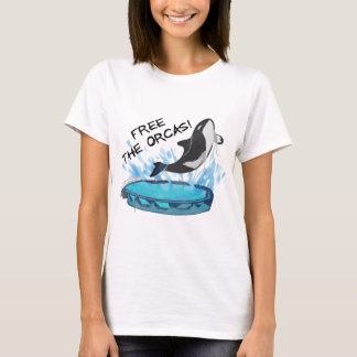 CAMISETA ¡LIBERE LAS ORCAS!