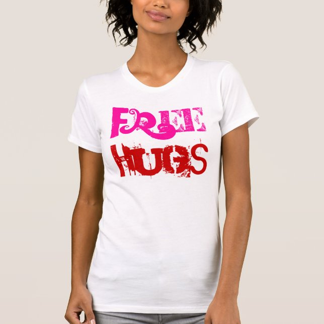 CAMISETA LIBERE LOS ABRAZOS (Anverso)