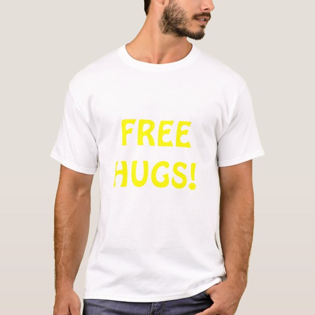 CAMISETA ¡LIBERE LOS ABRAZOS! (Anverso)