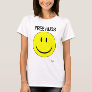CAMISETA LIBERE LOS ABRAZOS - PINTADA DEL ESPIRITUAL DEL