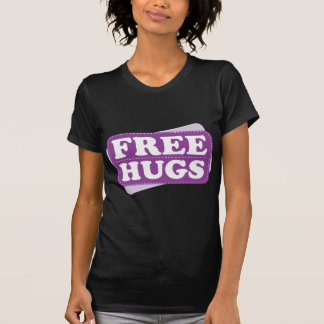 Camiseta Libere los abrazos - púrpura