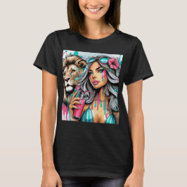 Camiseta Libere su agudeza de verano - Colección de tinta
