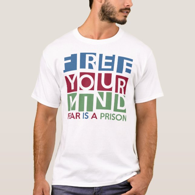 Camiseta Libere su mente (Anverso)