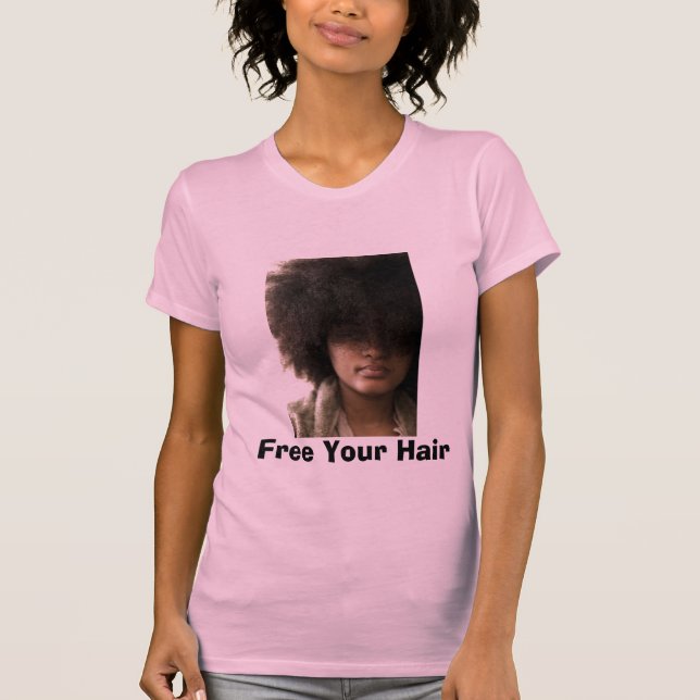 Camiseta Libere su pelo (Anverso)