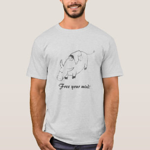 Camiseta Libere su pintura original del zen de la mente