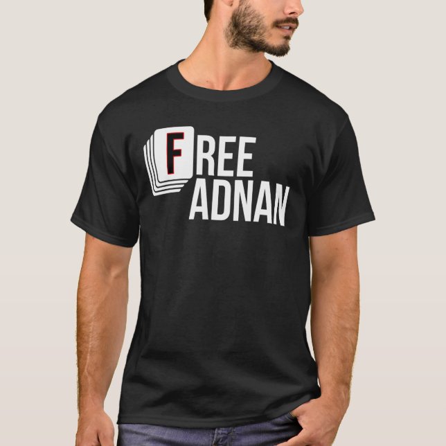 Camiseta Liberen a Adnan (Anverso)