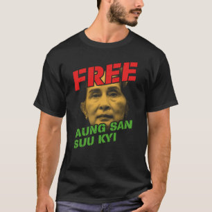 Camiseta Liberen a Aung San Suu Kyi Salvando A Myanmar No A