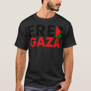 Camiseta Liberen a Gaza liberen a Palestina de la bandera p