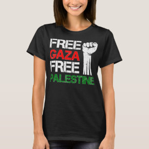 Camiseta Liberen a Gaza, Palestina, estamos con Palestina