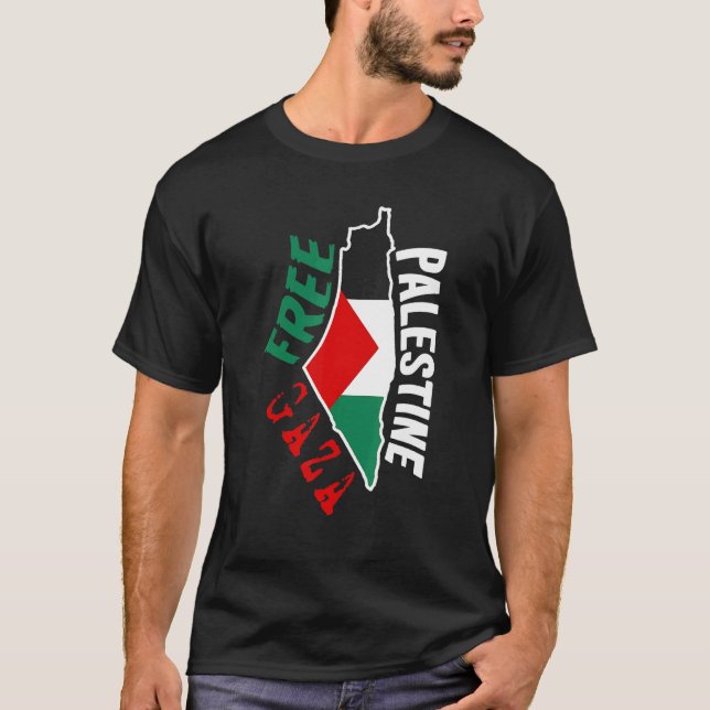 Camiseta Liberen a Gaza Palestina Liberen a Palestina Salve (Anverso)