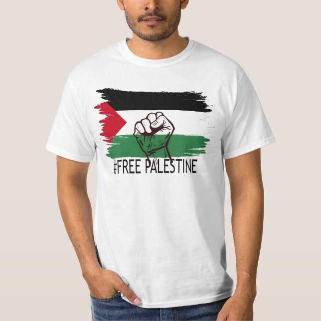 Camiseta Liberen a Gaza, salven a Palestina (Anverso)