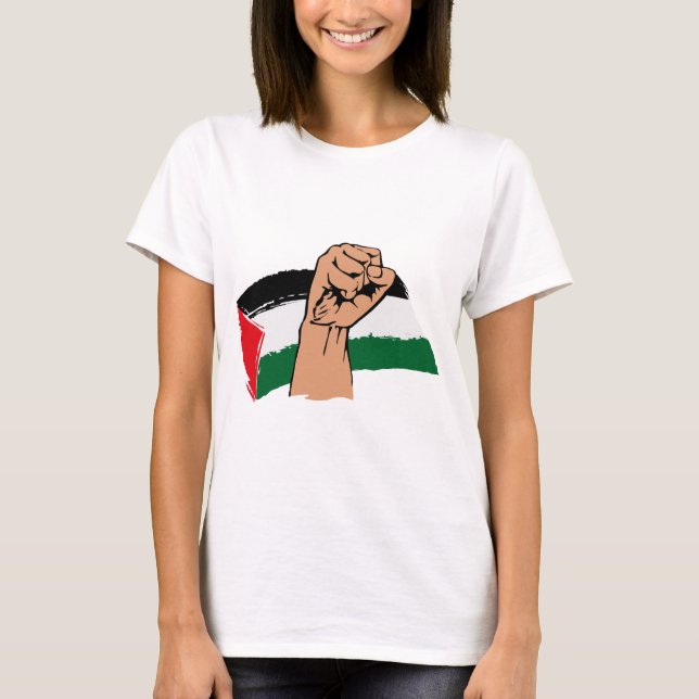 Camiseta Liberen a Gaza y liberen a Palestina (Anverso)