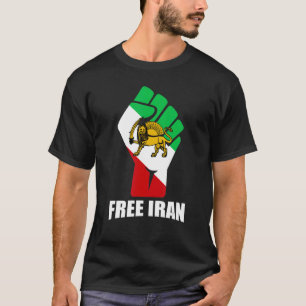 Camiseta Liberen a Irán de la unidad con el león