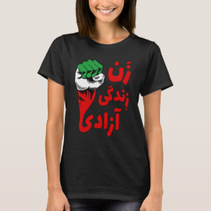 Camiseta Liberen a Irán Mujeres por la libertad de vida con