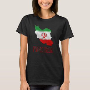 Camiseta Liberen A Irán Para Las Mujeres De Persia