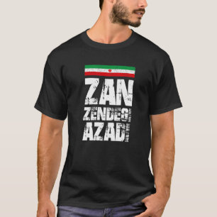 Camiseta Liberen a Irán Zan Zendegi Azadi Irán Libertad Q