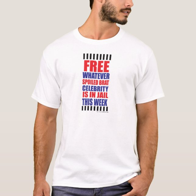 Camiseta Liberen a los famosos (Anverso)